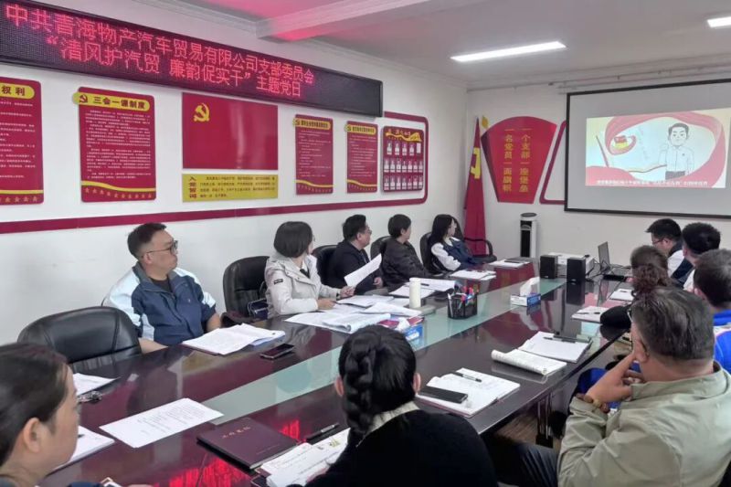 汽貿公司黨支部舉辦主題黨日活動