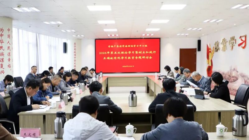 集團黨委理論學習中心組召開專題研討會
