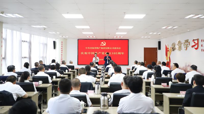 集團(tuán)黨委慶祝中國共產(chǎn)黨成立105周年