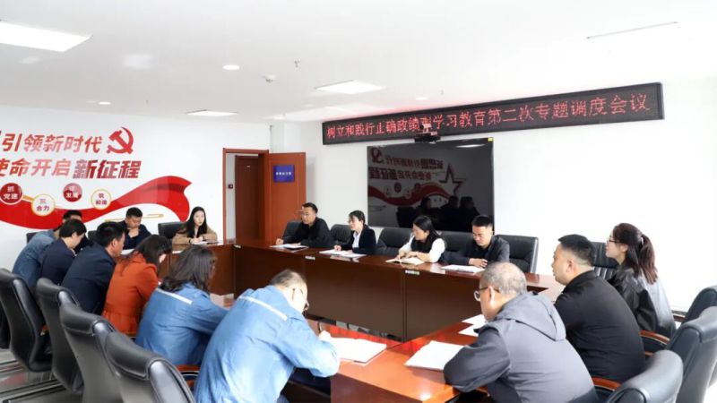 集團黨委召開樹立和踐行正確政績觀學習教育專題調度會