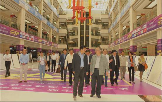 副省長王黎明一行視察朝陽物流園區，臨空經濟開發區工作