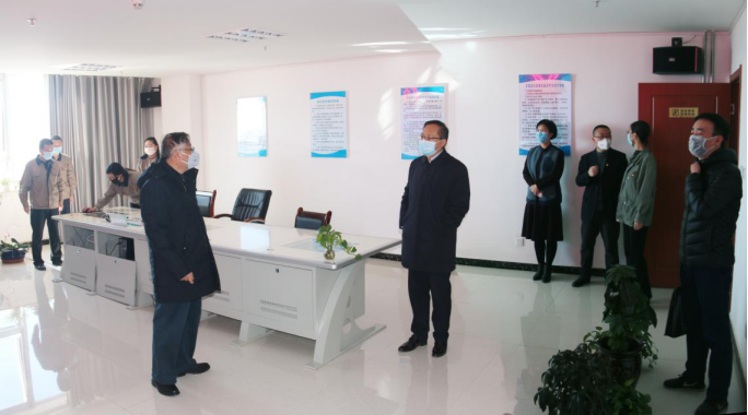 省國資委黨委副書記、副主任郭臻先同志赴省物產集團督導疫情防控暨復復工產工作